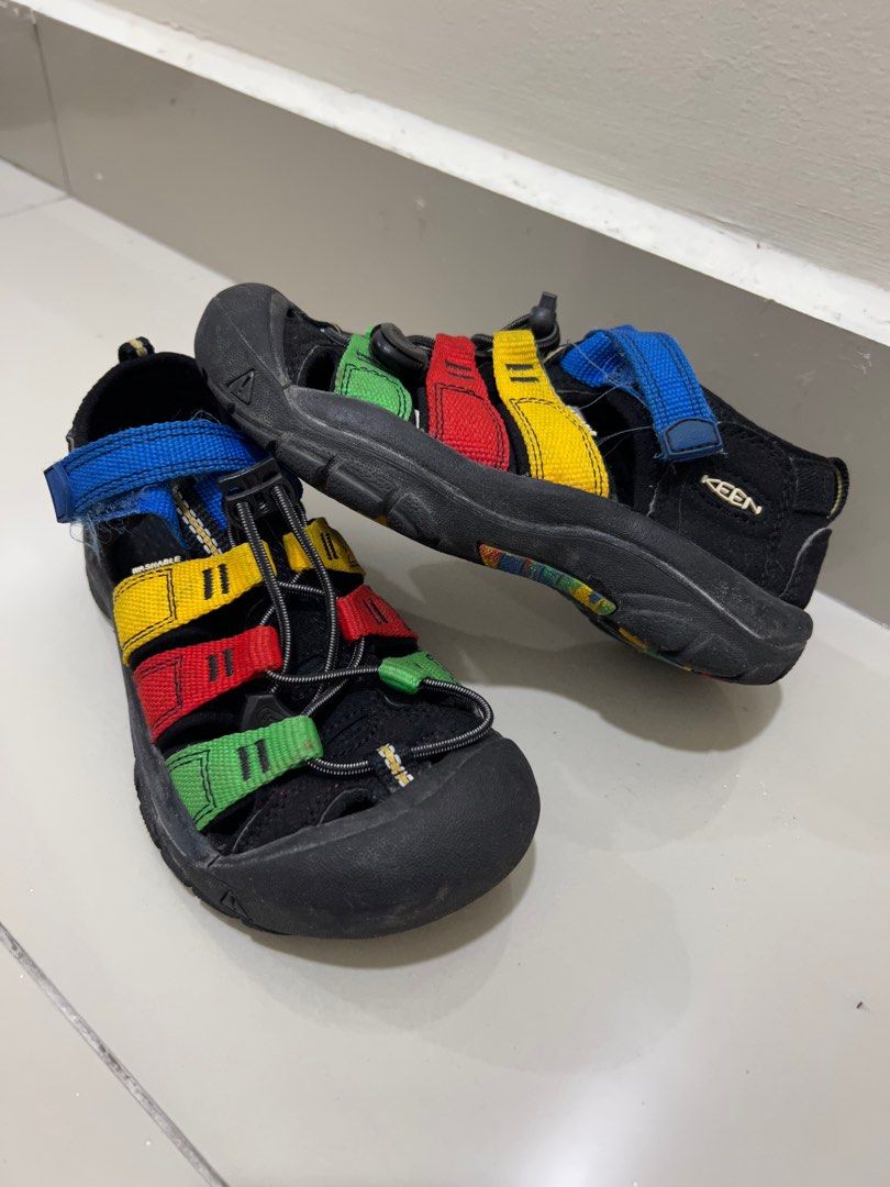 RARE KEEN NEWPORT H2 SANDALS KIDS RAINBOW Babies Kids Babies