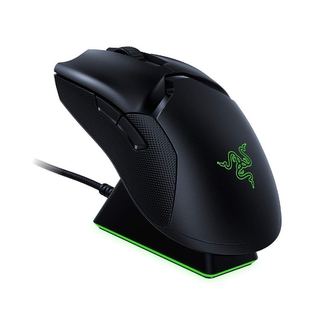 RAZER VIPER ULTIMATE WIRELESS GAMING MOUSE WITH CHARGING DOCK (Category: Mouse & Mousepads) located in San Juan City. Submitted by blueswitchpc (Listing ID 1258596580, Image 2). Description: 🚨 RESTOCK ALERT 🚨 RAZER VIPER ULTIMATE WIRELESS GAMING MOUSE WITH CHARGING DOCK. BLACK - PRICE - PHP 7,895 QUARTZ PINK - PRICE - PHP 7,795 MERCURY WHITE - PRICE - PHP 7,795 Discounted Price for Bulk Orders‼️ Message us to place your order. Specs Details: ht