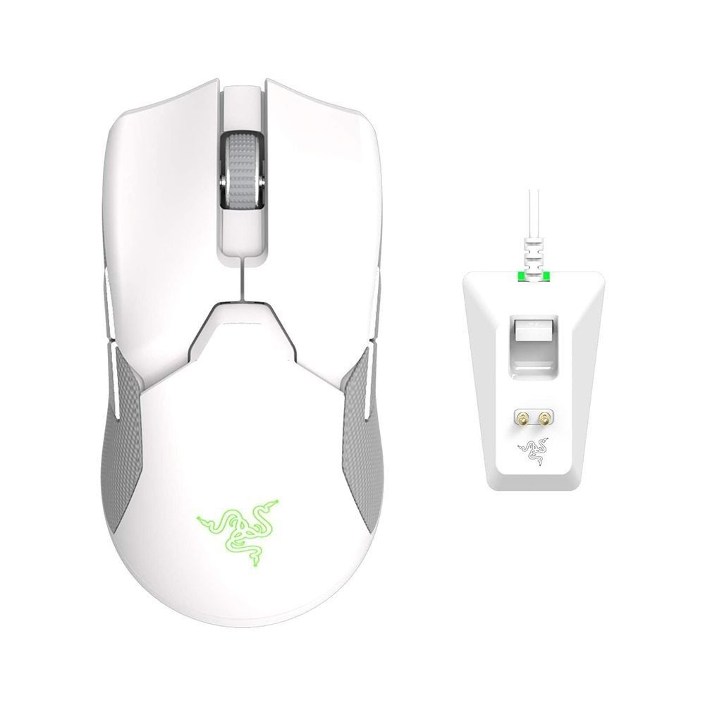 RAZER VIPER ULTIMATE WIRELESS GAMING MOUSE WITH CHARGING DOCK (Category: Mouse & Mousepads) located in San Juan City. Submitted by blueswitchpc (Listing ID 1258596580, Image 3). Description: 🚨 RESTOCK ALERT 🚨 RAZER VIPER ULTIMATE WIRELESS GAMING MOUSE WITH CHARGING DOCK. BLACK - PRICE - PHP 7,895 QUARTZ PINK - PRICE - PHP 7,795 MERCURY WHITE - PRICE - PHP 7,795 Discounted Price for Bulk Orders‼️ Message us to place your order. Specs Details: ht