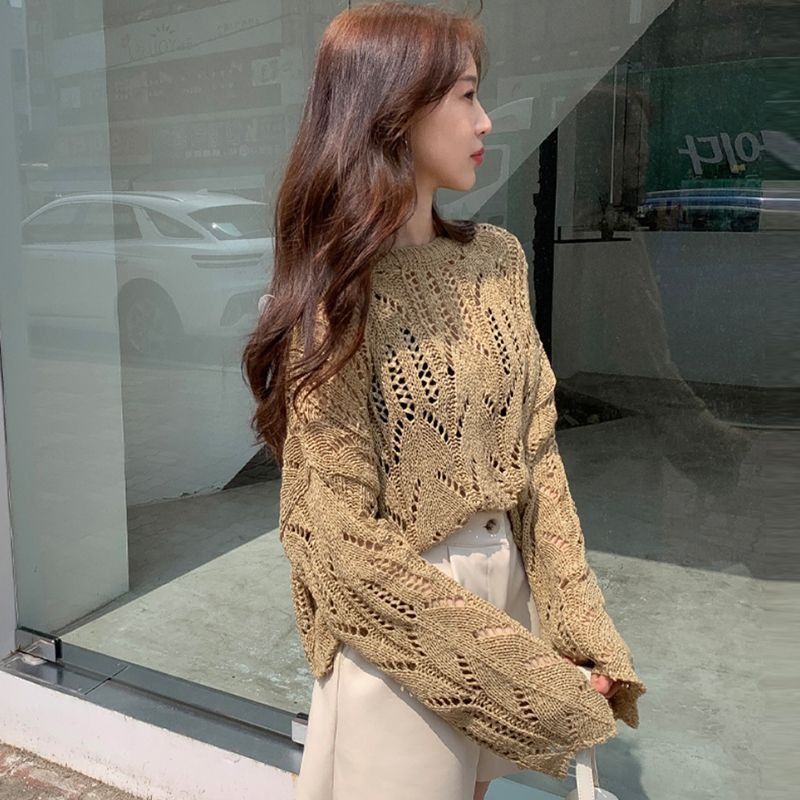 Korean knitted tops new arrivals