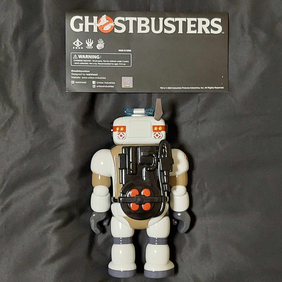 Realhead X Unbox Ghostbusters 捉鬼敢死隊真頭sofubi 搪膠玩具