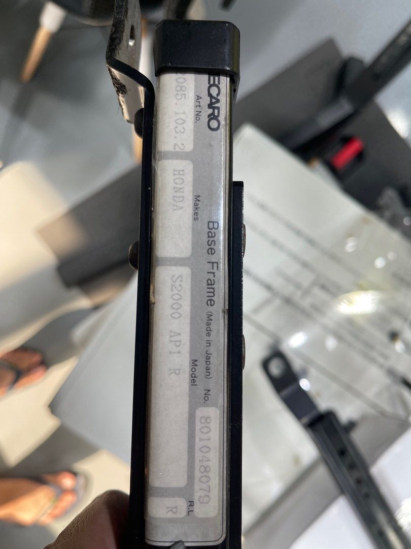 Recaro Railing for S2000, Car Accessories, Accessories on Carousell