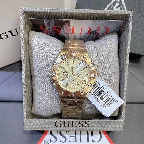 RESTOCK ORIGINAL GUESS GLISTEN GOLD DIAL GOLD STEEL LADIES WATCH W13576L1 Women s Fashion Watches Accessories Watches on Carousell
