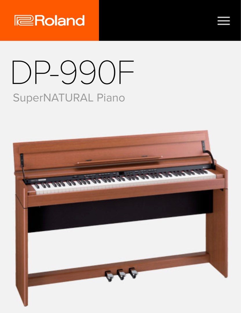 Roland dp outlet 900 digital piano