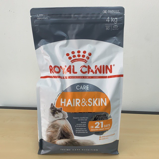 Royal canin hair online and skin 4kg