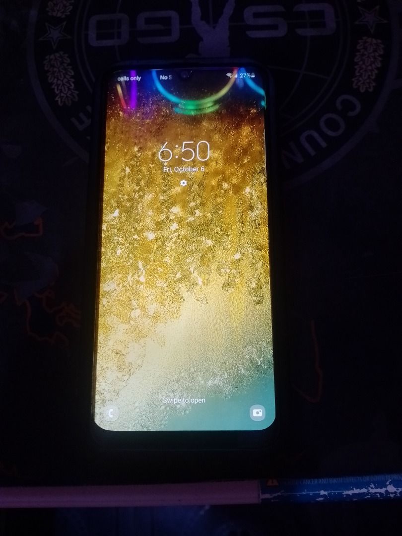 Samsung Galaxy A50 (Black) 128gb/4gb (Category: Samsung) located in Marikina City. Submitted by mrklstrr (Listing ID 1258649732, Image 1). Description: Samsung Galaxy A50 (Black) Storage: 128gb RAM: 4gb PACKAGE: -Unit -1 Phone Case ISSUES: -Na open na yung back part ng phone dahil pina ayos ang power button -Mabilis ma low batt -Scratches -Naghahang tapos mag rerestart automatically or minsan iintayin muna ma dead batt sabay charge para bumukas u