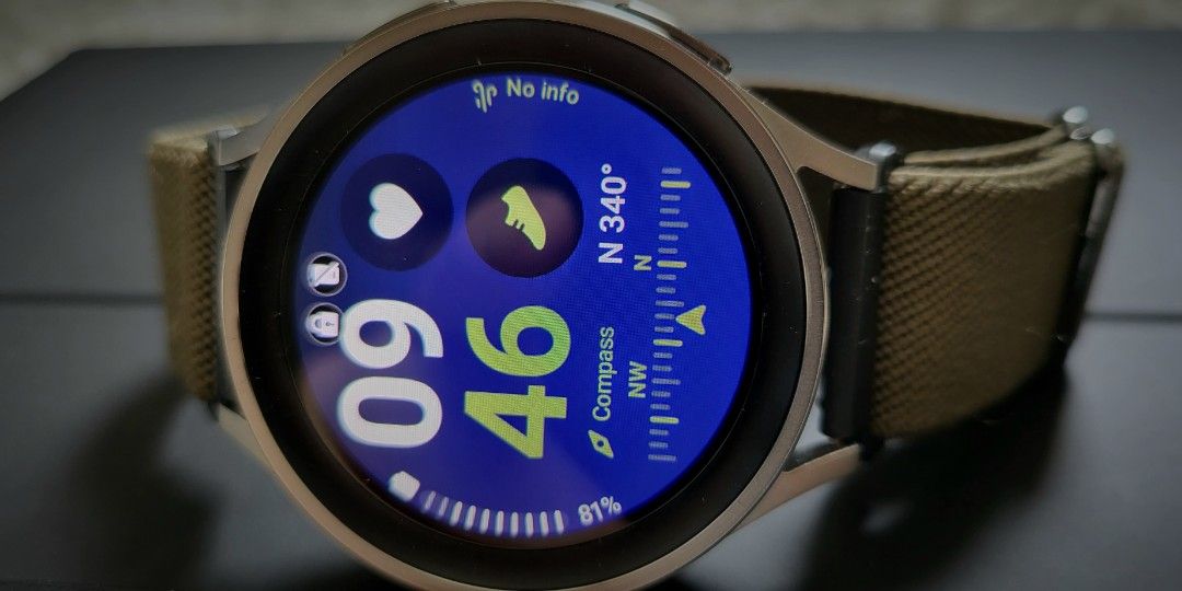 Samsung Galaxy watch 5 pro BT 45mm 99% new, 手提電話, 智能穿戴裝置