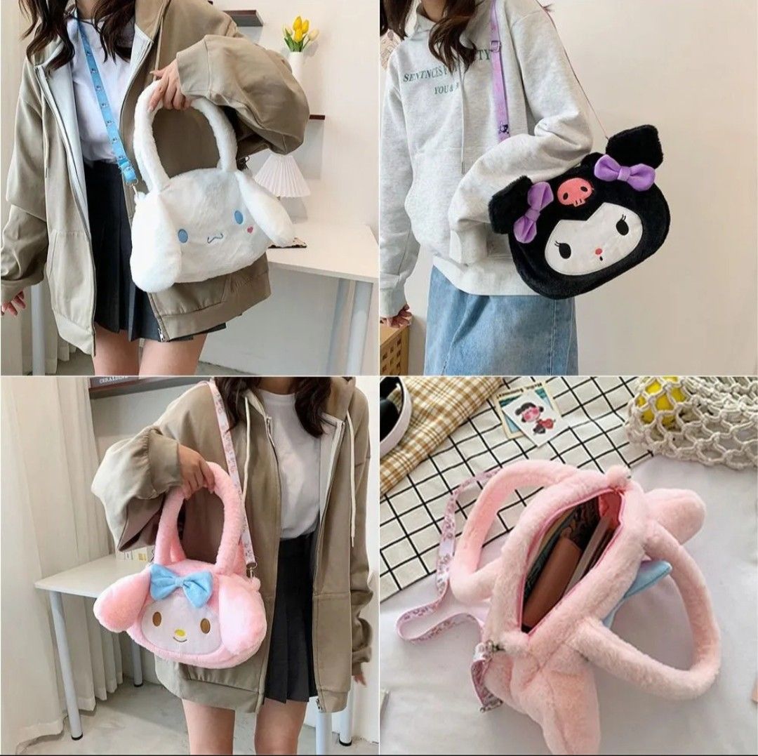 Sanrio online plush bag