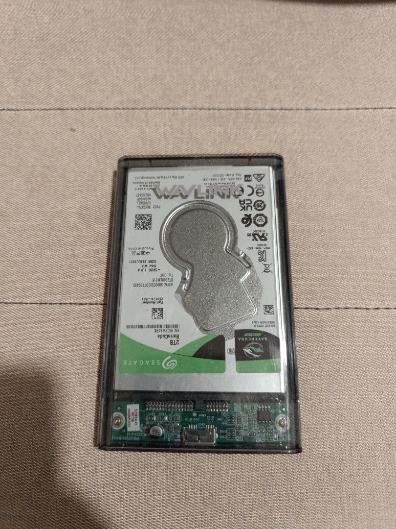 Seagate BarraCuda 2.5 inch 2TB HDD Computers Tech Parts