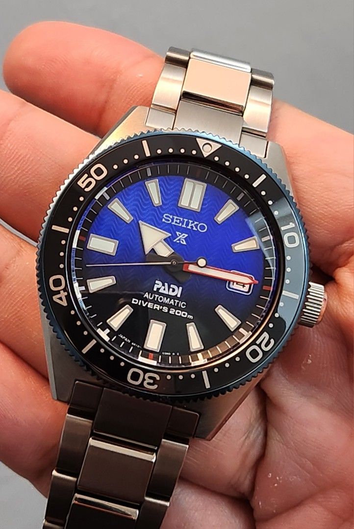 Seiko 62mas PADI SBDC055 mint fullset bracelet Men s Fashion
