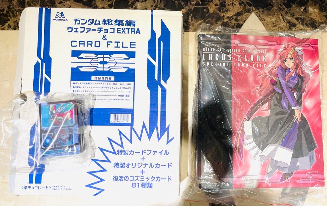 特製カードファイル1冊ラクス・クライン　カードファイル　ガンダム総集編セット