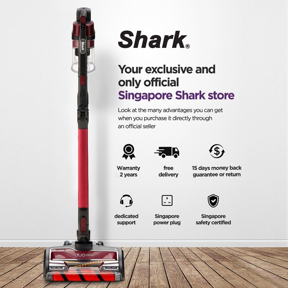 Shark Vacuum Anti Hair Wrap with Duo Clean Cordless Vacuum, TV & Home