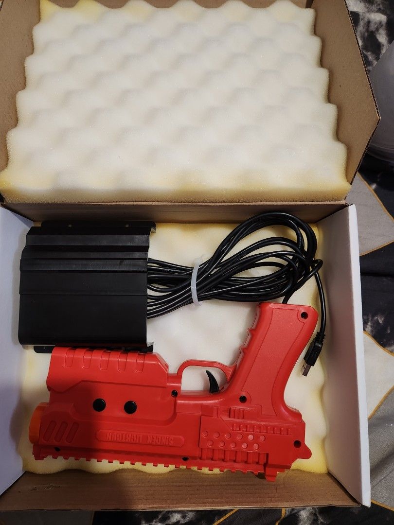 Sinden light gun controller with holster for modern lcd tv, Video Gaming, Gaming Accessories