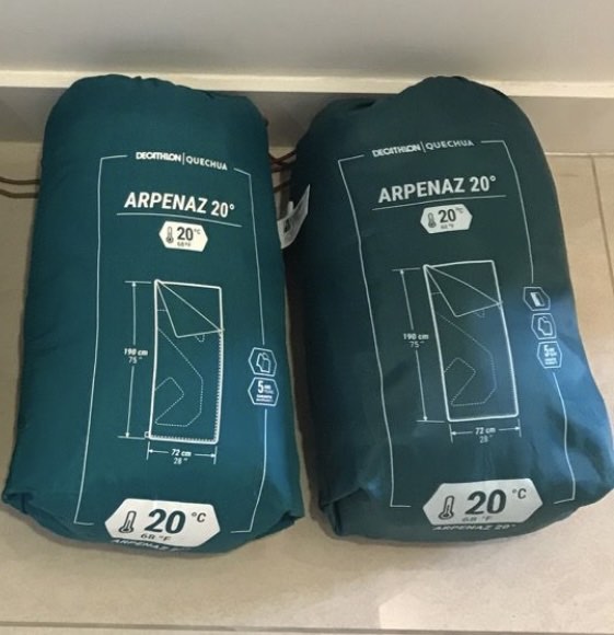 Sleeping Bag Decathlon, Sports Equipment, Hiking & Camping on Carousell