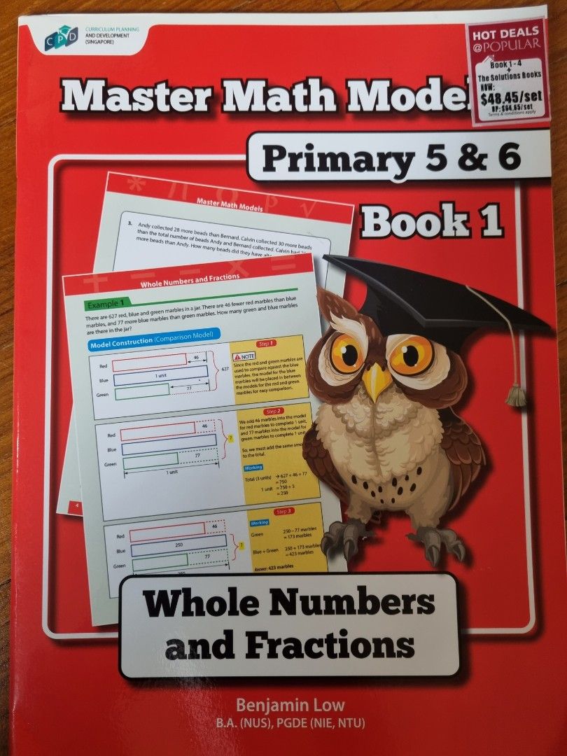 Solve Challenging Problem Sums P5 & P6, Hobbies & Toys, Books ...