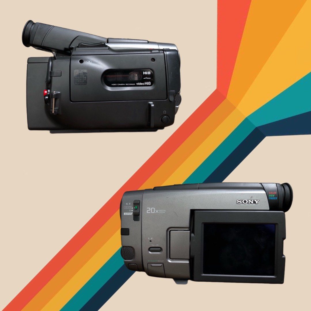 日本限定 動作良好Video.Hi8 SONY VideoHi8 CCD-TRV138 Handycam Sony 
