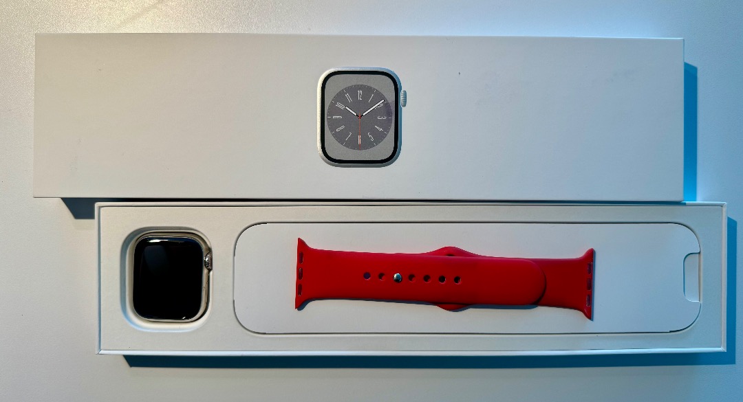 Stainless steel Apple Watch Series 8 41mm GPS + Cellular, Mobile Phones