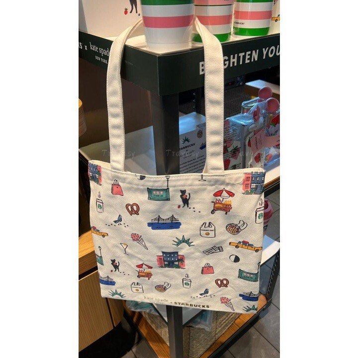 Starbucks kate spade tote bag deals