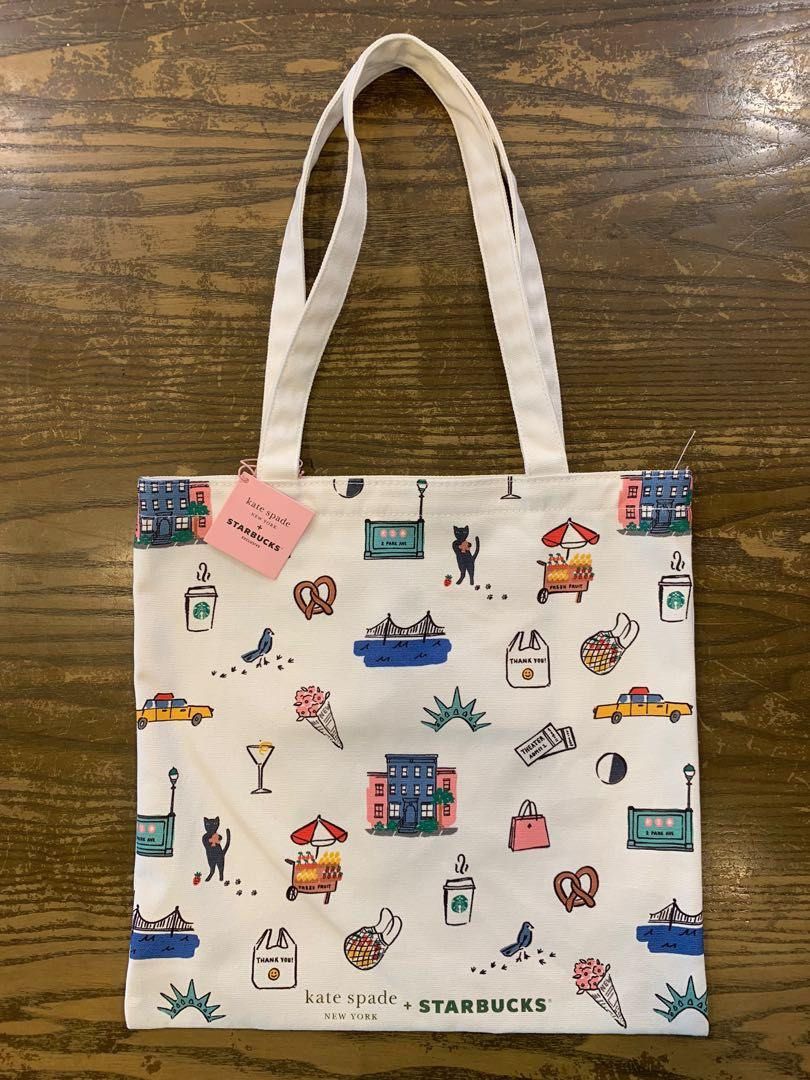 Starbucks kate spade tote bag clearance