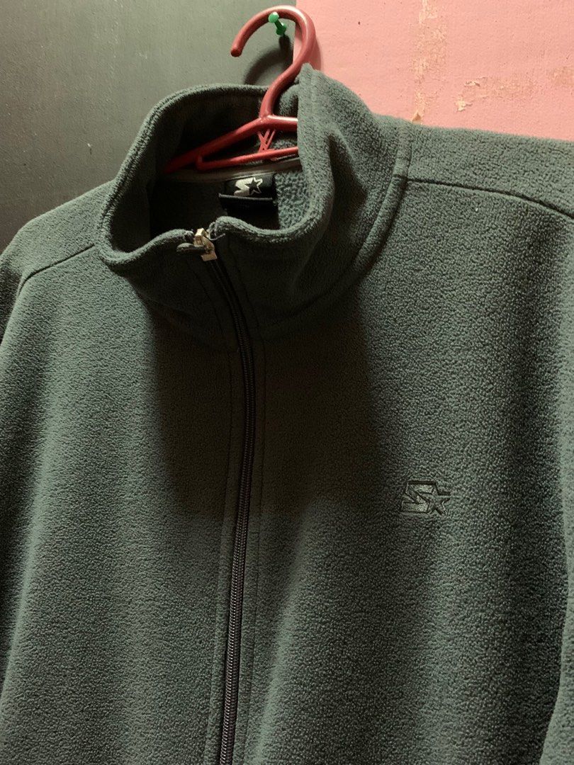 Starter fleece jacket hot sale