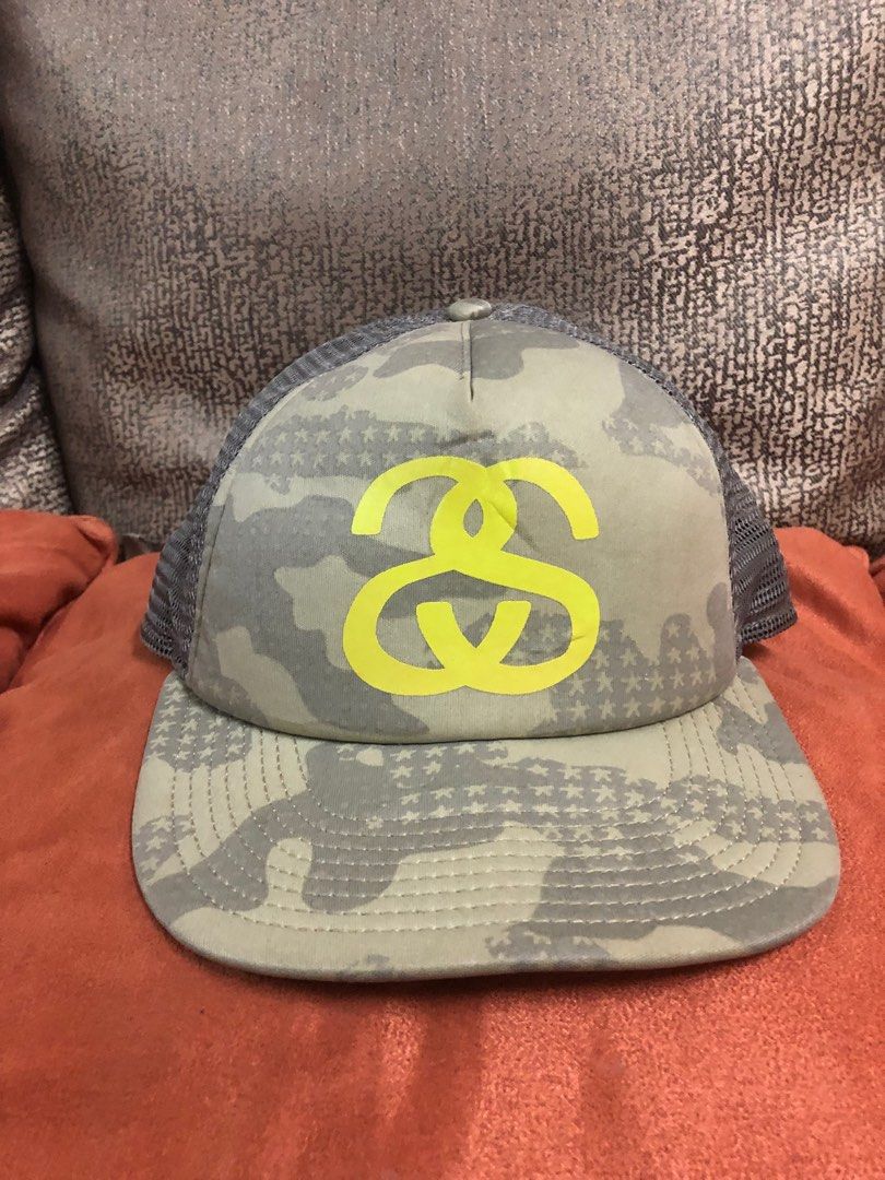 Stussy camo hat cheap