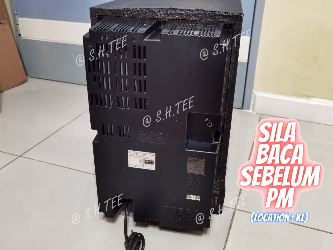 Subwoofer Active Sony 200W 20cm Woofer 7.87" with Cut Off Freq Control