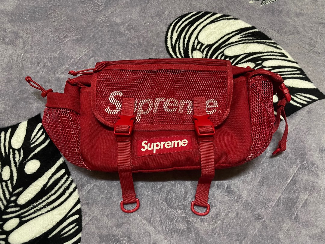 Supreme ss20 waist bag red hot sale