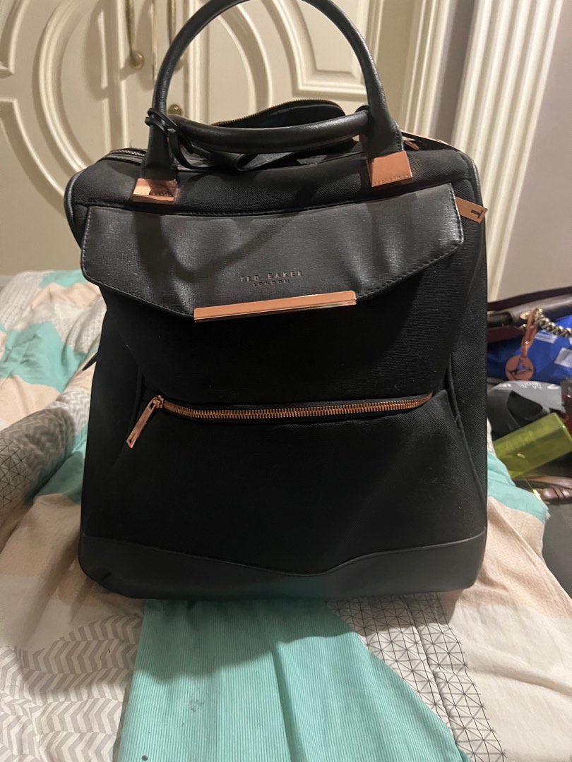 TED BAKER Wheeled Bag Business Trolley, Fesyen Wanita, Tas & Dompet di