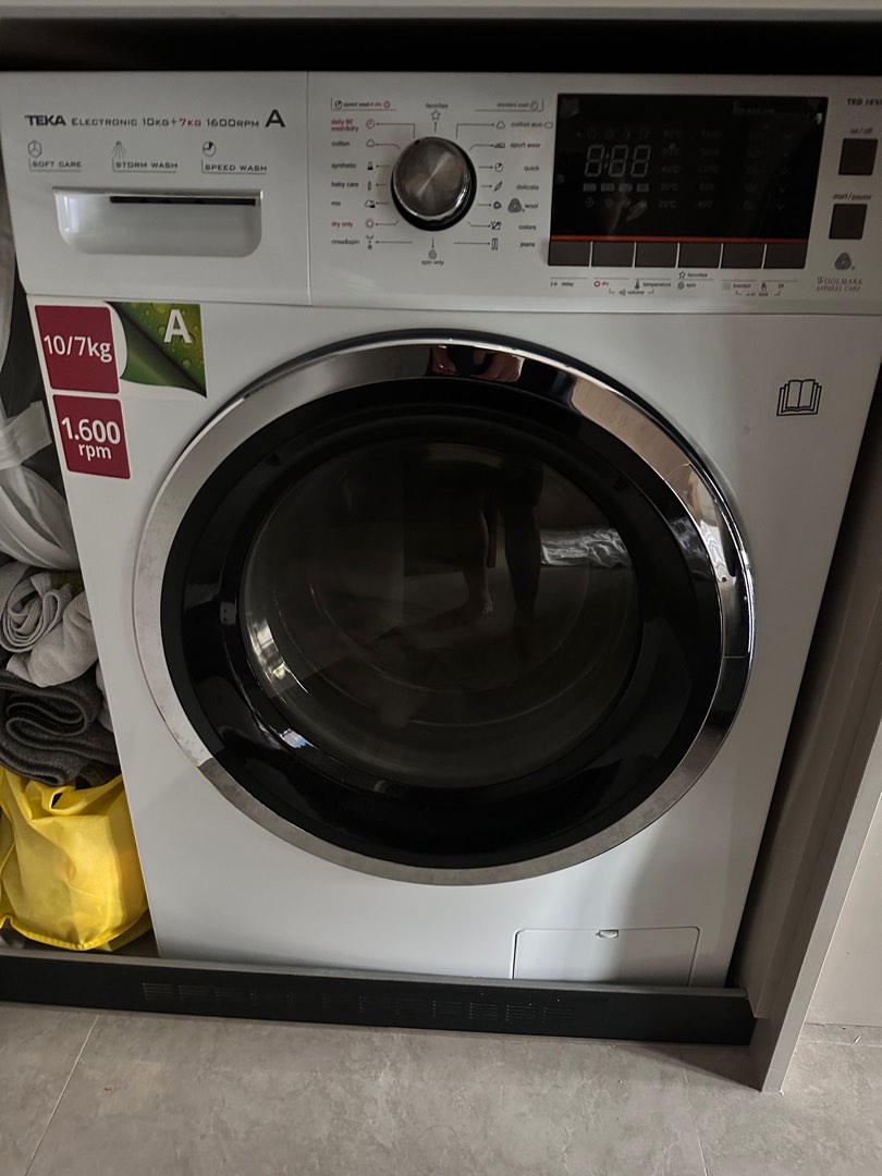 Teka washer cum dryer, TV & Home Appliances, Washing Machines and