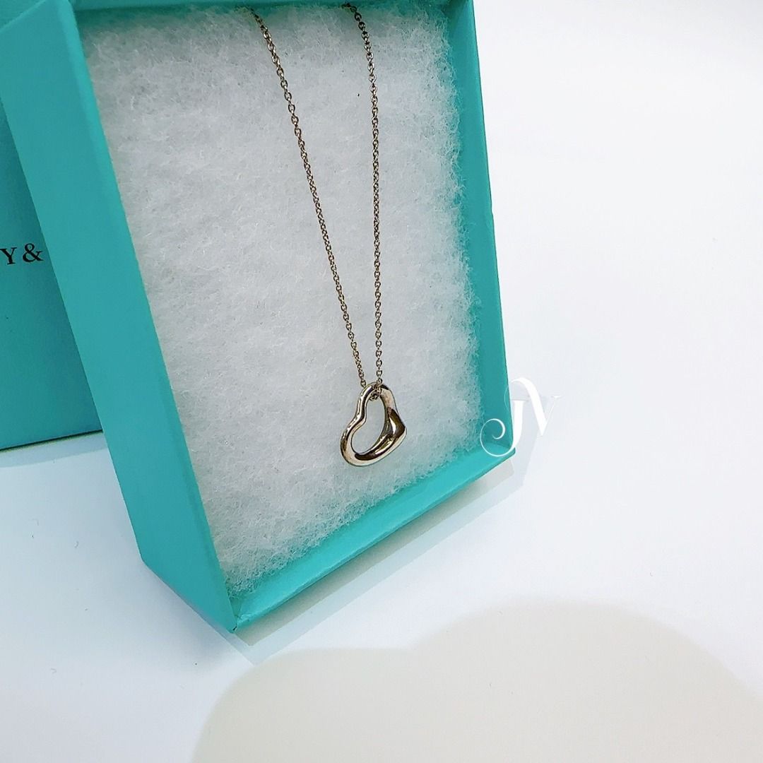 Tiffany 925 open heart