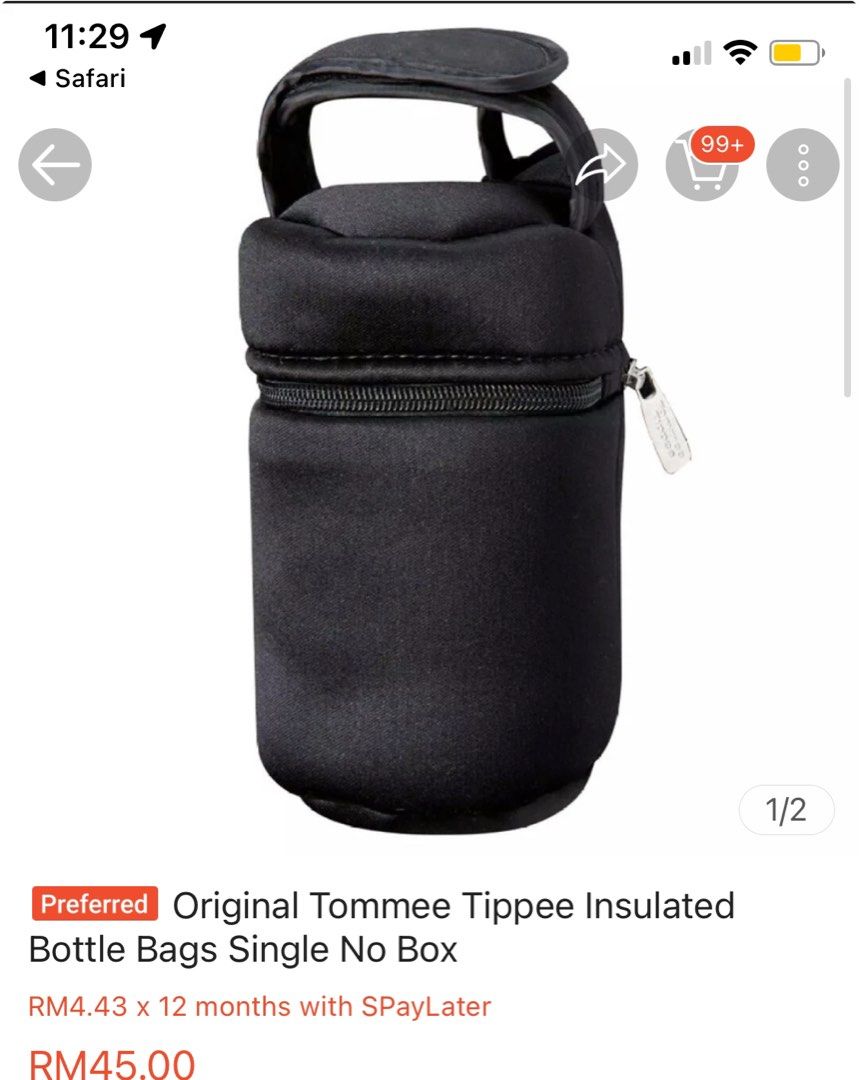 Tommee tippee bottle bag clearance