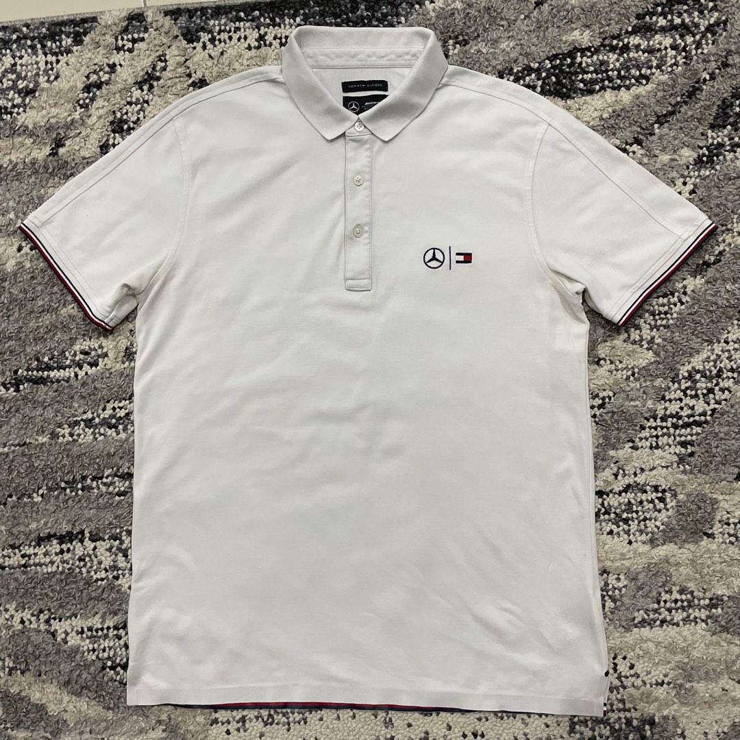 TOMMY HILFIGER X MERCEDES AMG Men s Fashion Tops Sets Tshirts