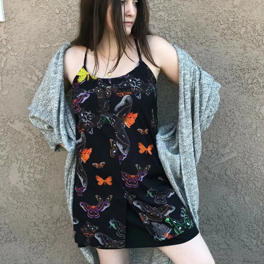 Topshop sales butterfly dress