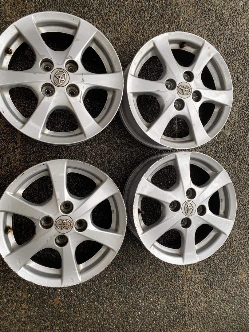 Toyota wigo mags, Car Parts & Accessories, Mags and Tires on Carousell