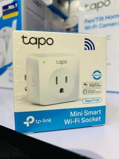 ✅TP-Link Tapo P100 Mini Smart Wi-Fi Socket Smart Plug | WiFi Plug 1PACK