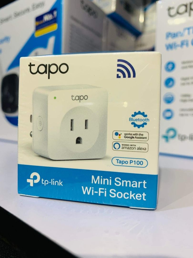 TP-Link Tapo P100 (Mini Smart Wi-Fi Socket) 