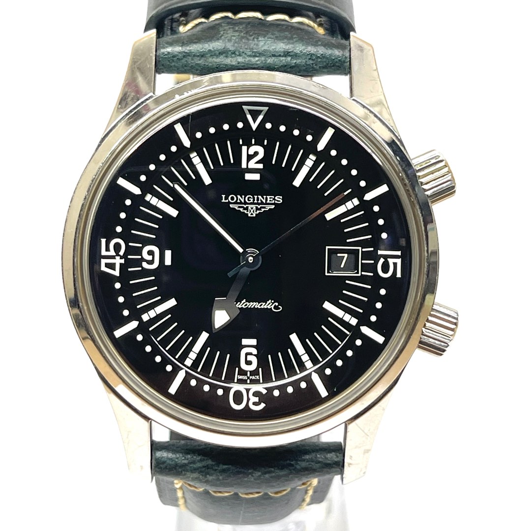 TP LONGINES Legend Diver Automatic Leather Strap L36744500 42mm