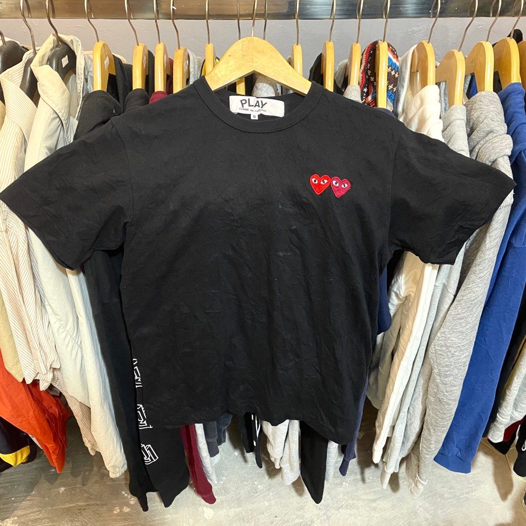 Tshirt Kaos Play COMME des Garcons CDG Second Preloved Original
