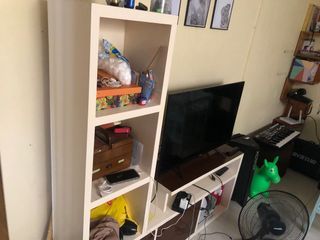 TV Rack and shelves