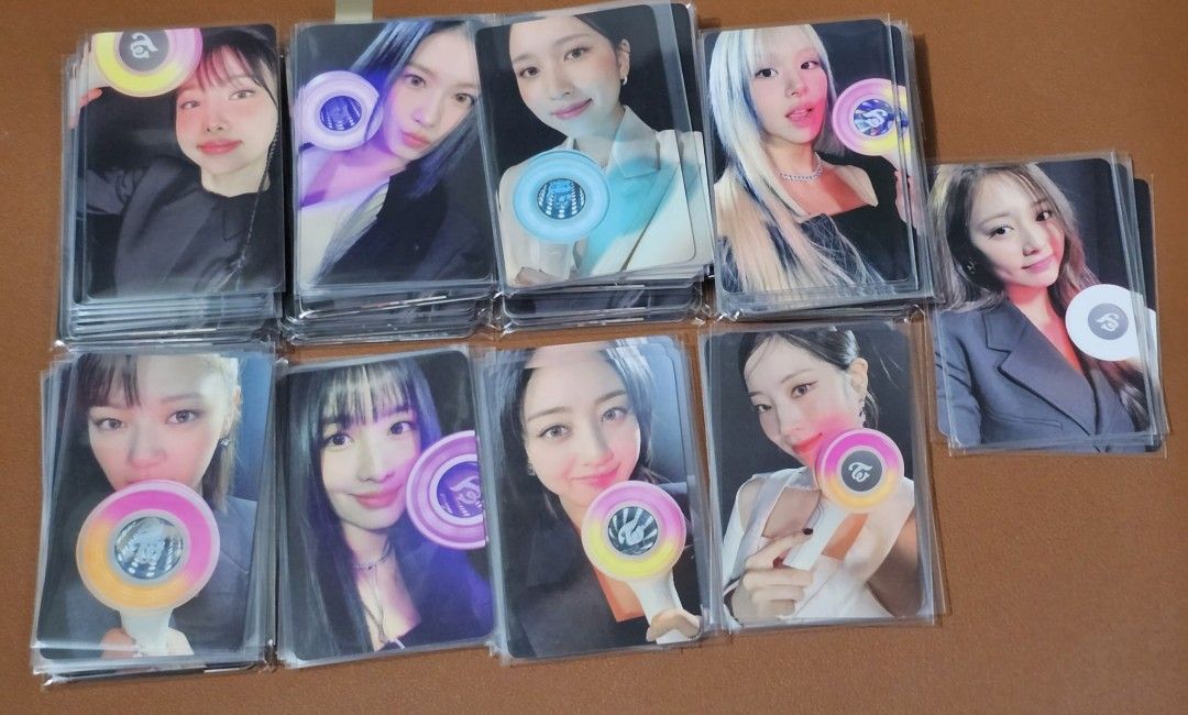 TWICE Candybong Infinity Withmuu Photocards, Hobbies & Toys