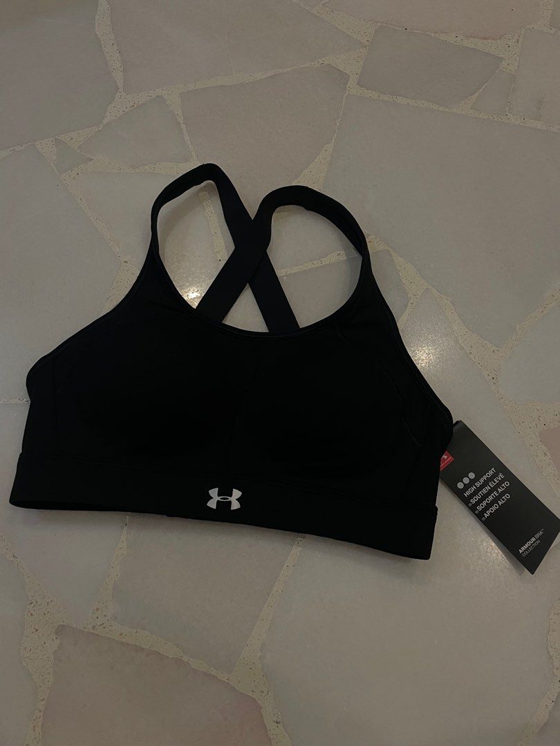 Under Armour Sports Bra High Support, Women's Fashion, Activewear on  Carousell