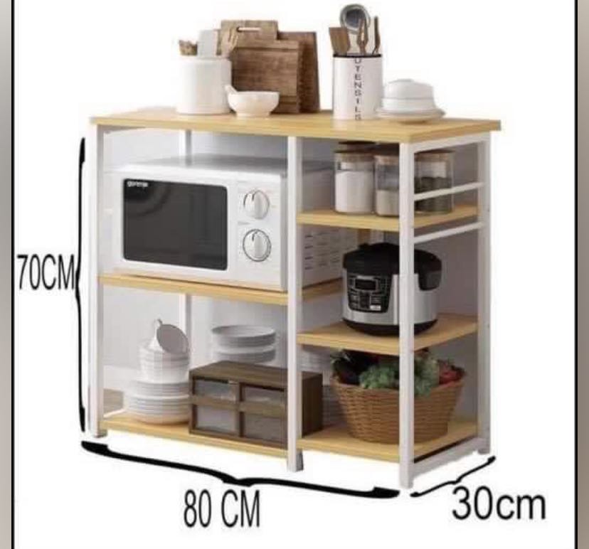 Used Kitchen Island Rack, Furniture & Home Living, Furniture, Shelves