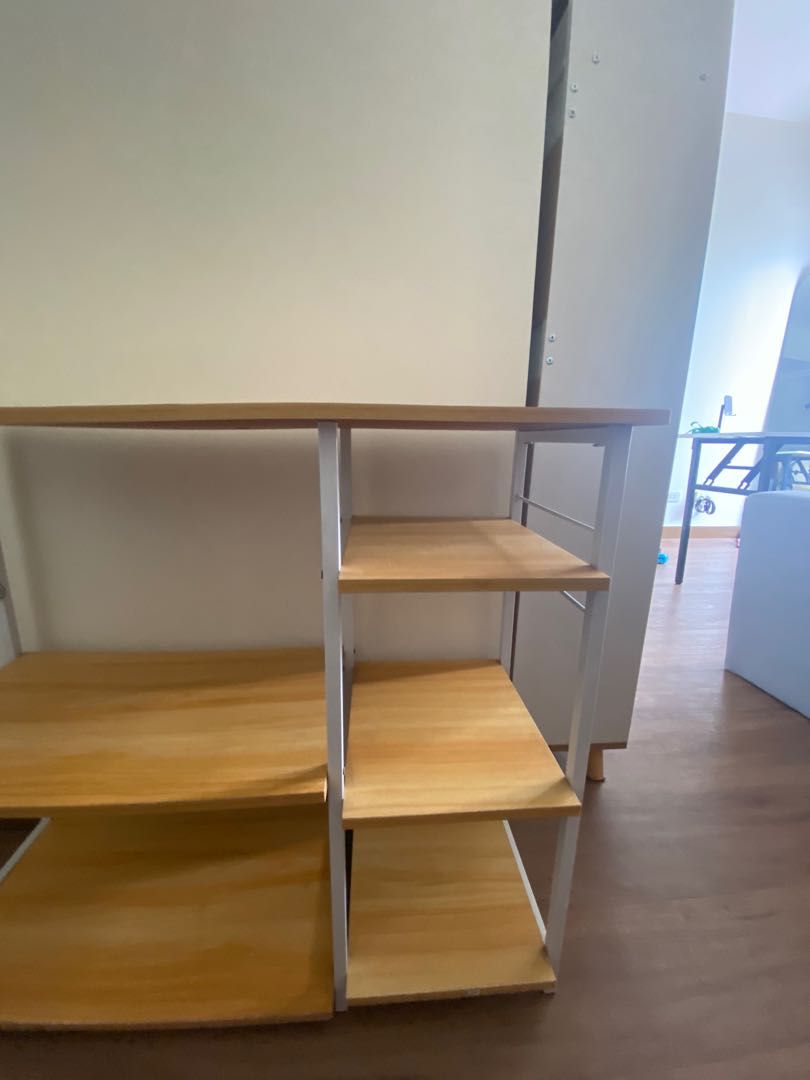 Used Kitchen Island Rack, Furniture & Home Living, Furniture, Shelves