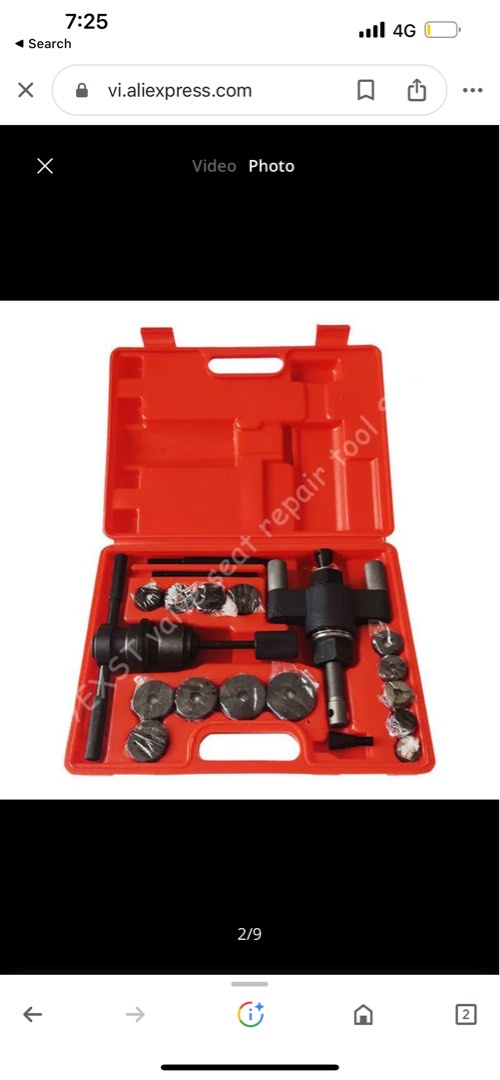 Valve Seat Ring Extractor Puller Seat Ring Disassembling Tools 2453MM