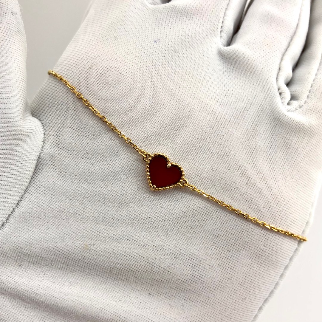 Sweet alhambra heart bracelet hot sale