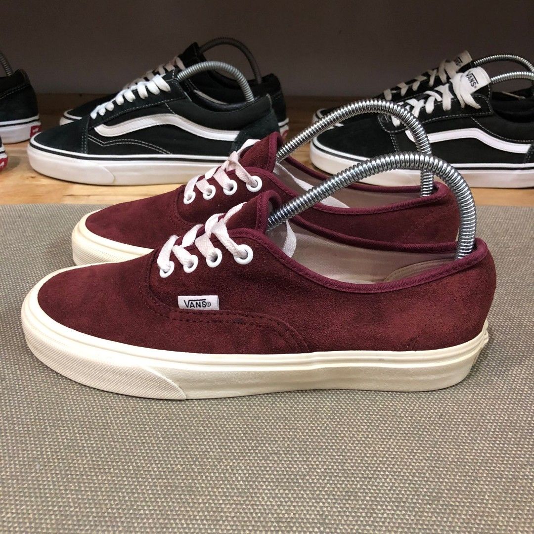 Vans gamuza maroon clearance