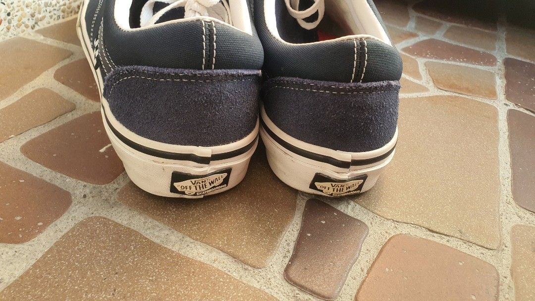 What are van shoes made of clearance