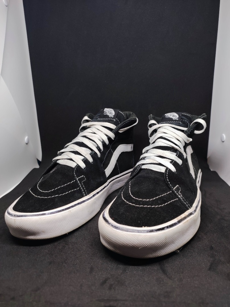 Vans Sk8 Hi 42 Fesyen Pria Sepatu Sneakers di Carousell