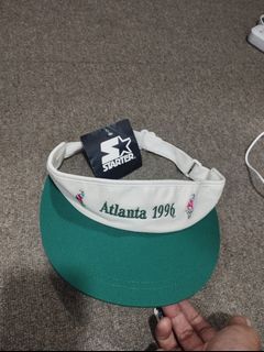 Vintage 1996 Atlanta Olympics visor cap