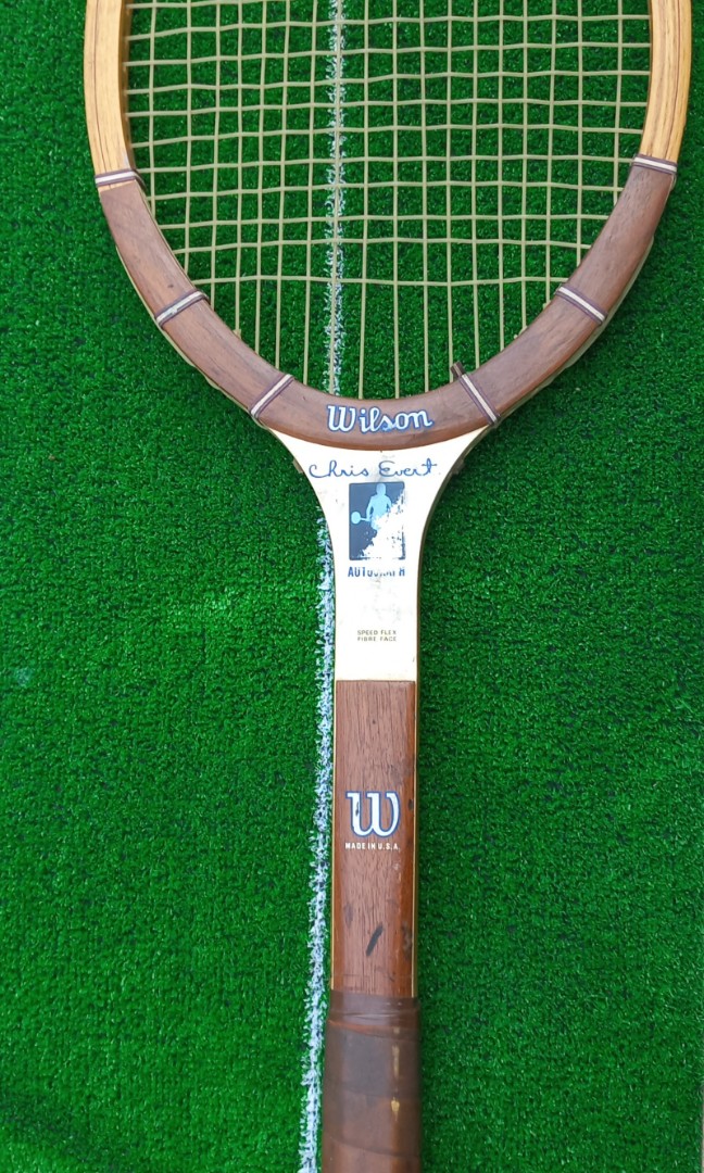 Vintage Raquette de tennis Wilson Chris evert American Star